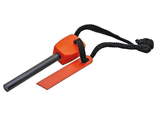 Baladéo zündstahl spark, ferrocerium couteau de tige, gris, m