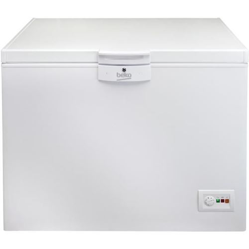 Beko HSA32530N - Diepvrieskist - vrijstaand - breedte: 110.5 cm - diepte: 72.5 cm - hoogte: 86 cm - 298 liter - Klasse F - wit