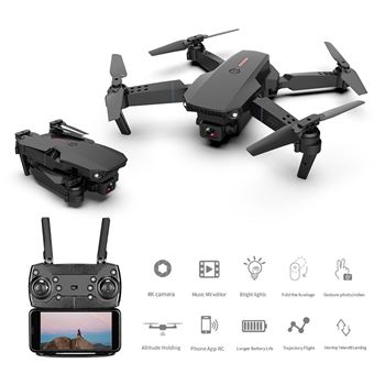 Drone GENERIQUE Drone miniature avec caméra grand angle 4K et