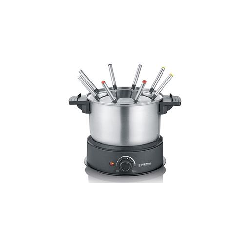 SEVERIN FO 2470 - Fonduestel - 1.4 liter - 1500 W - zwart/roestvrij staal
