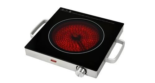 Réchaud électrique avec plaque(s) céramique(s) tkg ckp 1001
