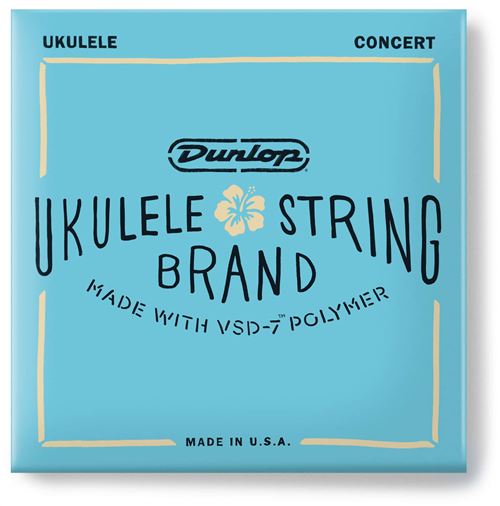 Dunlop DUQ302 - Jeu de cordes Ukulélé Concert