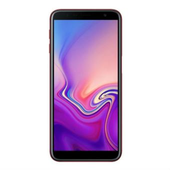 Samsung Galaxy J6+ - 4G smartphone - double SIM - RAM 3 Go / Mémoire interne 32 Go - microSD slot - Écran LCD - 6" - 1480 x 720 pixels - 2x caméras arrière 13 MP, 5 MP - front camera 8 MP - rouge - 1