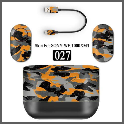 Autocollant Stickers Skin de Protection pour Sony WF-1000XM3 #26