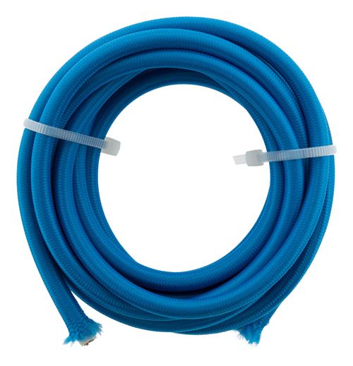 Elexity - Câble textile 3G1 Bleu 3m