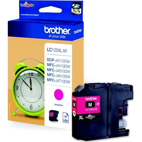 Brother LC125XLM - Super High Yield - magenta - origineel - inktcartridge