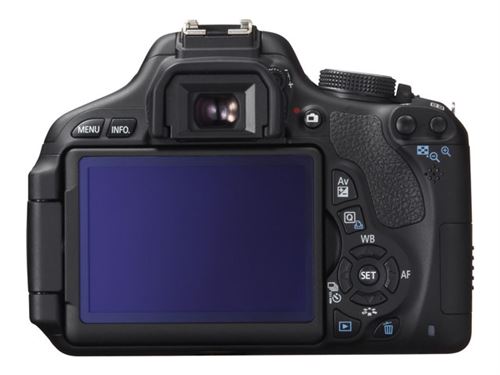 Canon EOS 600D - Appareil photo numérique - Reflex - 18.0 MP - APS-C - 1080p / 30 pi/s - 3x zoom optique objectif EF-S 18-55 mm DC III