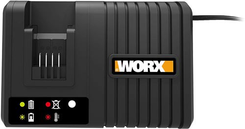 Chargeur Super Rapide 14.4V/20V/6.0Ah Worx Wa3867