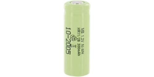 Accumulateur d'énergie 2/3 R6 à tête plate NiMH MicroBatt ACH9209 1.2 V 300 mAh