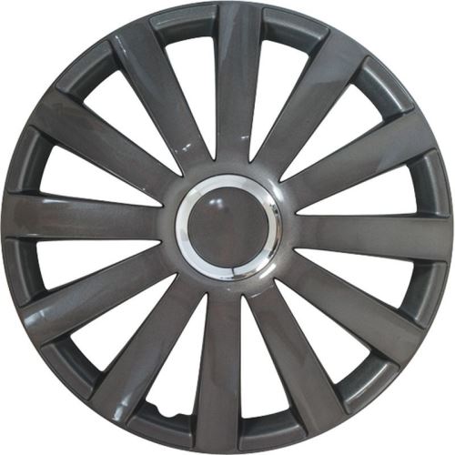 AutoStyle enjoliveurs Spyder 13 pouces ABS gunmetal ensemble de 4