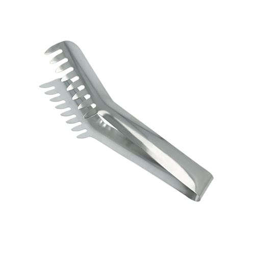 Pince à spaghetti en inox - Metaltex - Argent - Inox