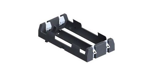 Support pile 2x 18650 Keystone 1047 connexion à souder (L x l x h) 55 x 40 x 15 mm
