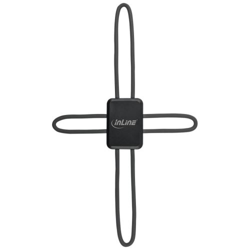 InLine® Universal Smartphone Holder Smart Hold, noir