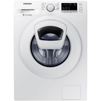 Samsung WW90K4430YW - Machine à laver - largeur : 60 cm - profondeur : 63.5 cm - hauteur : 85 cm - chargement frontal - 9 kg - 1400 tours/min - blanc - 1
