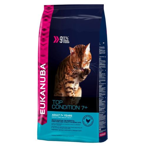 Meilleurs prix pour Croquettes eukanuba chat senior sac 2 kg