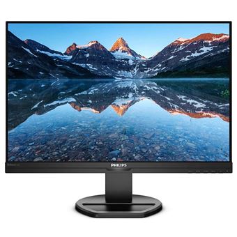 Philips B Line 240B9 - Écran LED - 24.1" (24" visualisable) - 1920 x 1200 WUXGA @ 75 Hz - IPS - 300 cd/m² - 1000:1 - 4 ms - HDMI, DVI-D, VGA, DisplayPort - haut-parleurs - texture noire