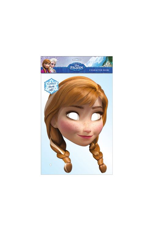 Masque en carton anna reine des neiges™ frozen
