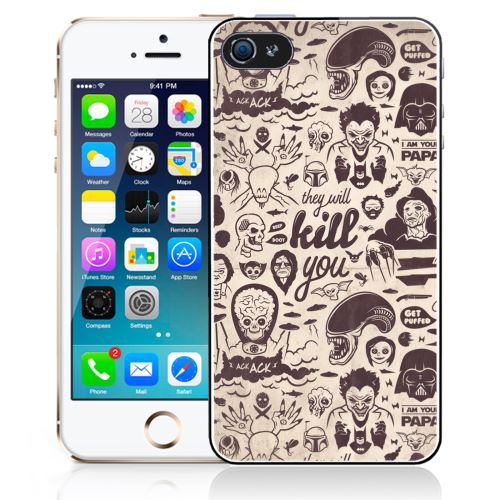 Coque pour iPhone 5C vilain kill you