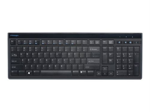 Kensington SlimType - Clavier - USB - Allemand - noir