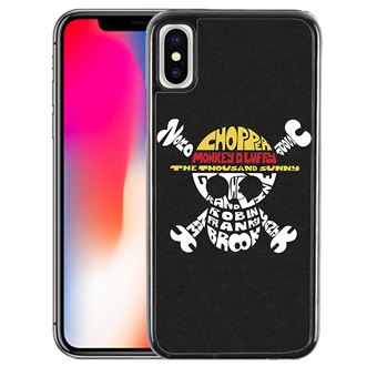 Coque pour iPhone XS MAX one piece logo nom - Etui pour ...