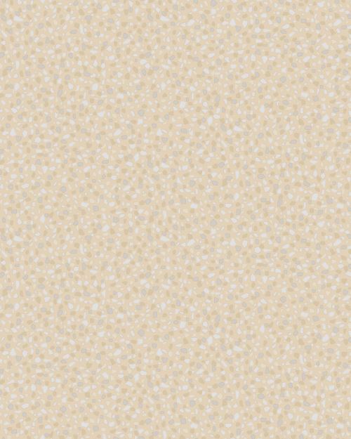 Profhome VD219124-DI Papier peint aspect pierre carrelage nacré beige 5,33 m2