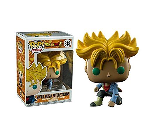 Funko Pop ! Animation Dragon Ball Super Super Super Saiyan Future Trunks + Pop Protector