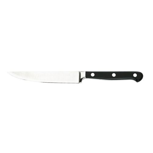 Couteau à steak lame forgée 13 cm - Table Passion - Noir - Acier