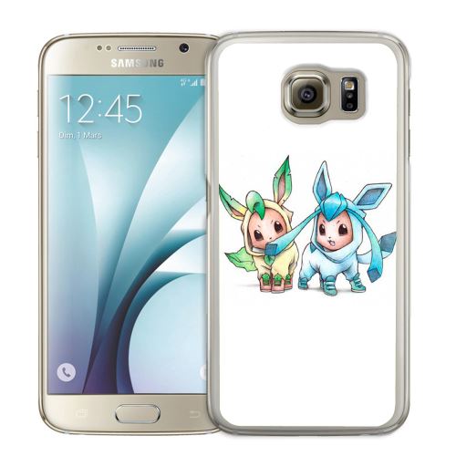 Coque pour Samsung Galaxy S7 pokémon bébé phyllali