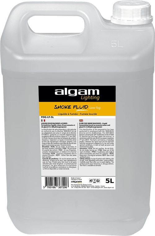 Consommables ALGAM LIGHTING - FOG LF 5L