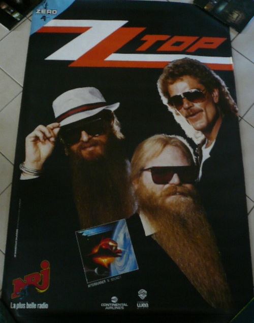 ZZ TOP - 117x155 cm - AFFICHE / POSTER