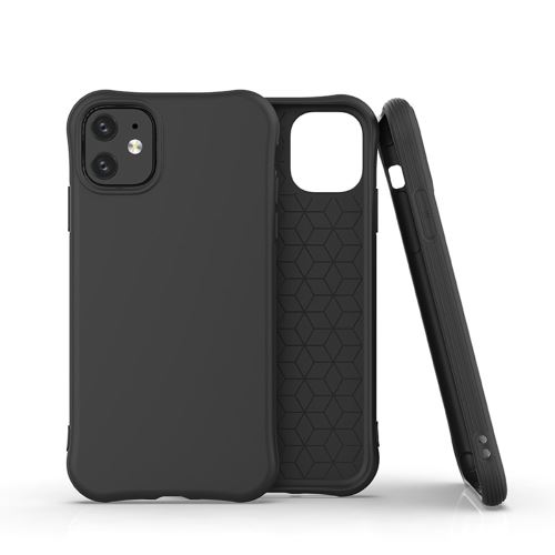 Coque en TPU mat noir pour votre Apple iPhone 11 6.1 pouces