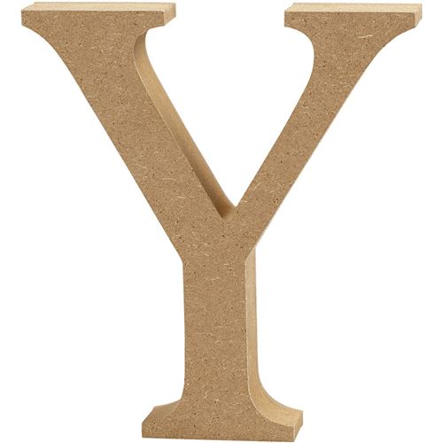Creative lettre Y MDF 13 cm
