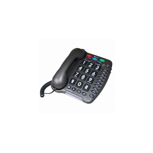 Téléphone AmpliPower 50 noir (+60 dB)