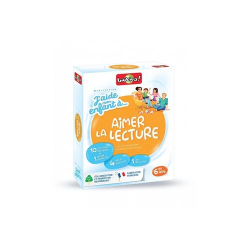 Jeu de société Bioviva J'aide mon enfant à aimer la lecture