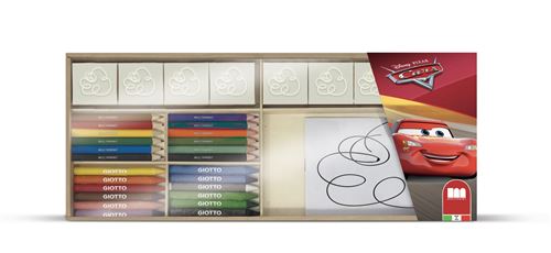 Multiprint jeu de Carscouleurs bois 34 pièces
