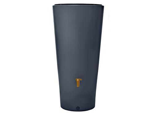 Récupérateur Deau De Pluie Pot 2 En 1 220 L Gris Graphite