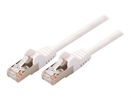 Valueline VLCP85121W75 Câble réseau Cat5e Sf / utp Rj45 (8/8) Mâle - Rj45 (8/8) Mâle 7.50 M Blanc