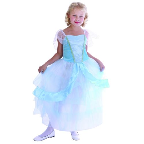 Costume princesse nuage rire et confetti bleu taille 9 à 11 ans