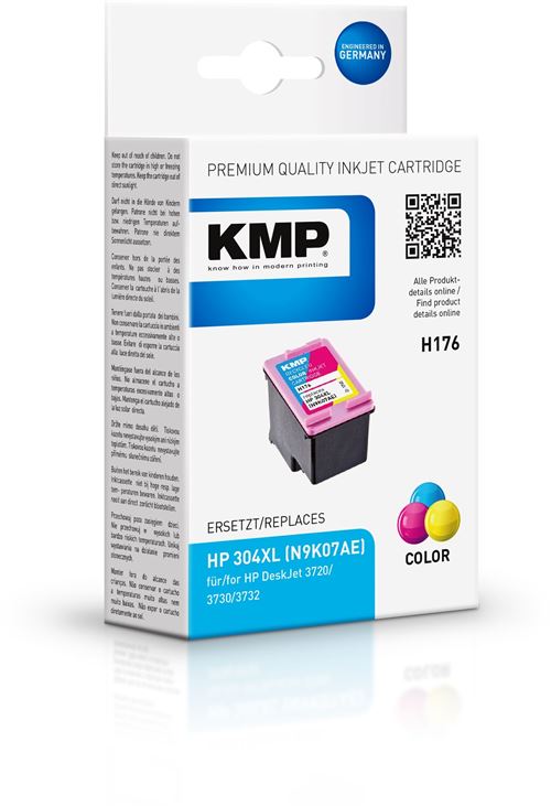 Kmp 1760 4030 Cartouche D'encre Compatible Rendement Élevé Cyan Jaune - vue 3