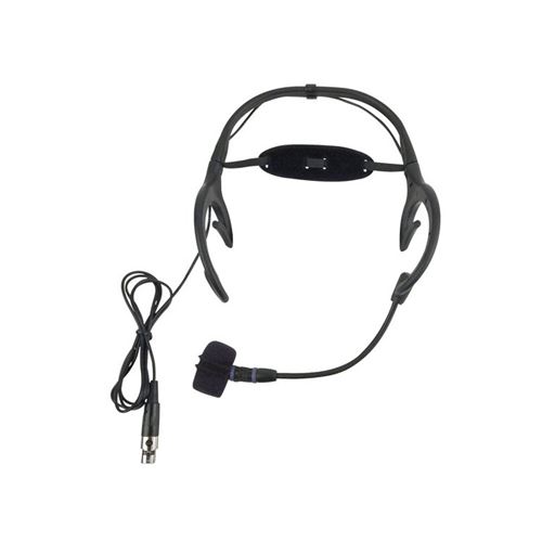DAP EH-1 micro serre-tête à condensateur couleur noir (B)