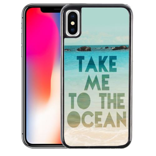 Coque pour iPhone XS take me ocean