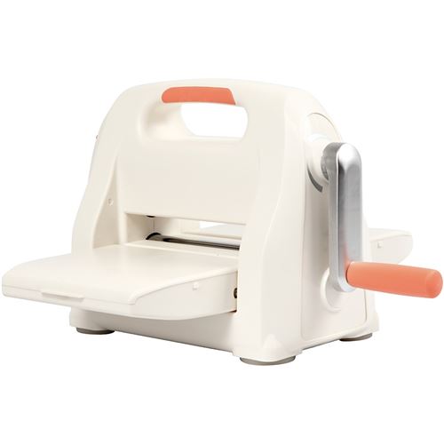 Creotime poinçonneuse et estampeuse A5 35 cm blanc/orange