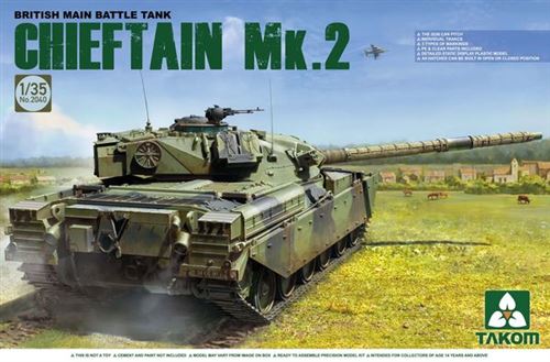 British Main Battle Tank Chieftain Mk.2 - 1:35e - Takom