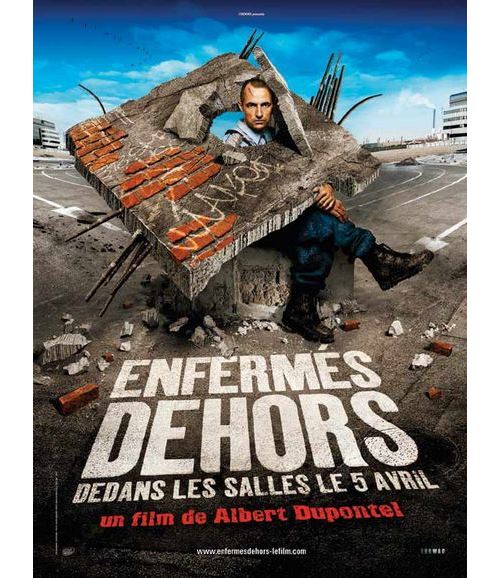 Enfermé Dehors AFFICHE CINEMA ORIGINALE