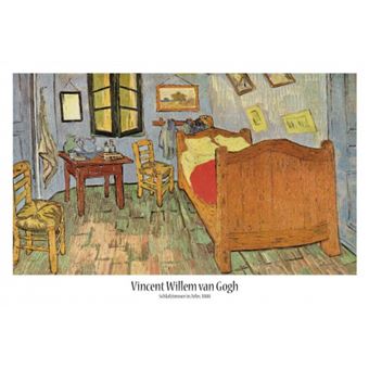 Vincent Van Gogh Poster La Chambre A Coucher A Arles 1889