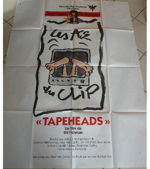 Tapeheads AFFICHE CINEMA ORIGINALE