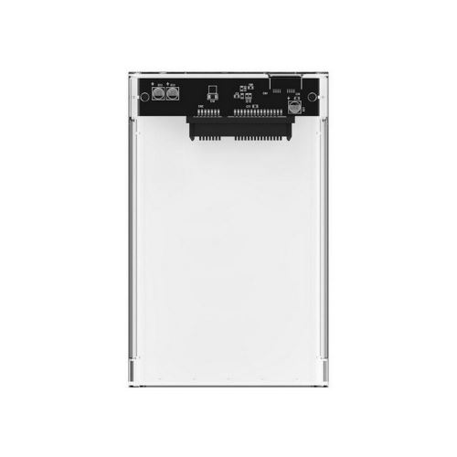 CoolBox SlimChase T-2533 - Storage enclosure - 2.5 - SATA - USB 3.0 - transparant