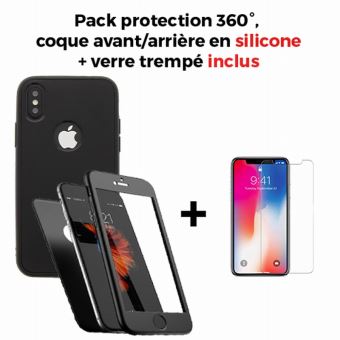 coque verre trempé iphone x coque verre trempé iphone x