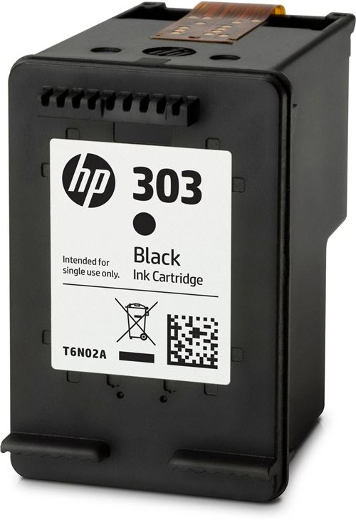 HP 303 cartouche d'encre noire authentique pour HP Envy Photo 6220/6230/7130 (T6N02AE)