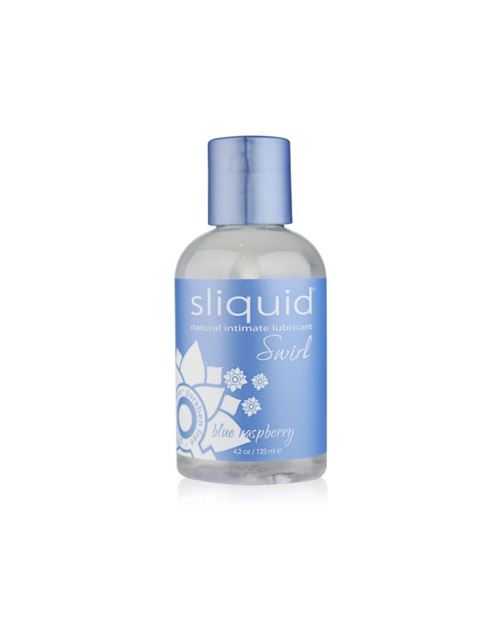 Lubrifiant h2o framboise bleue naturals swirl 125 ml sliquid 9107